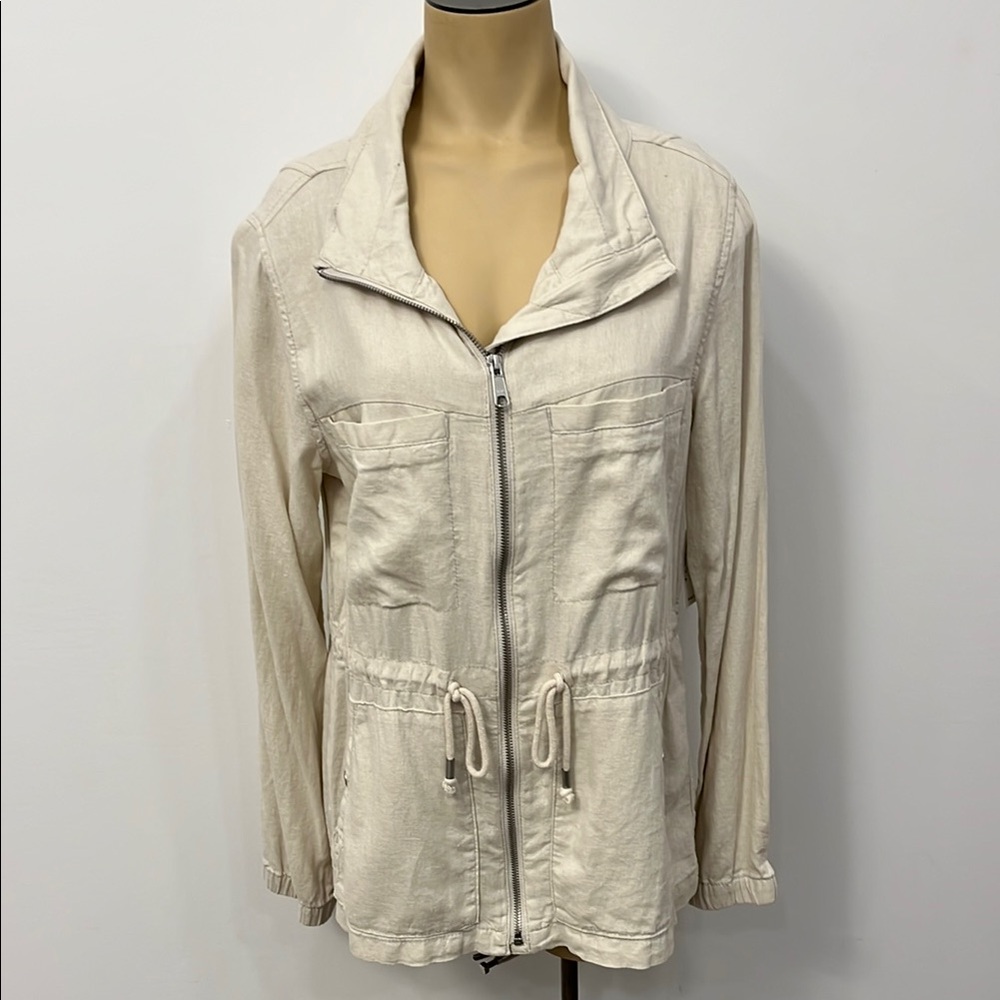 Old Navy Women's Utility Jacket in Cream